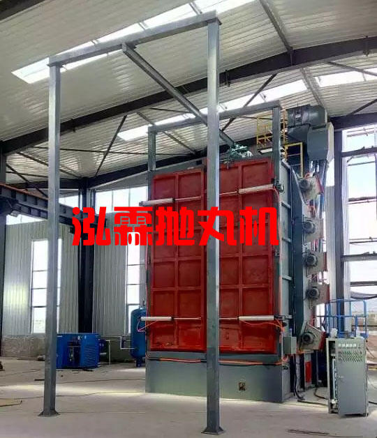 吊鉤式拋丸機(jī)除銹強(qiáng)化工件 吊鉤式拋丸機(jī)除銹強(qiáng)化工件