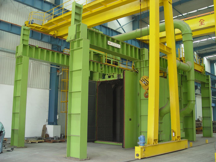 懸掛通過式拋丸機(jī) 懸掛通過式拋丸機(jī)